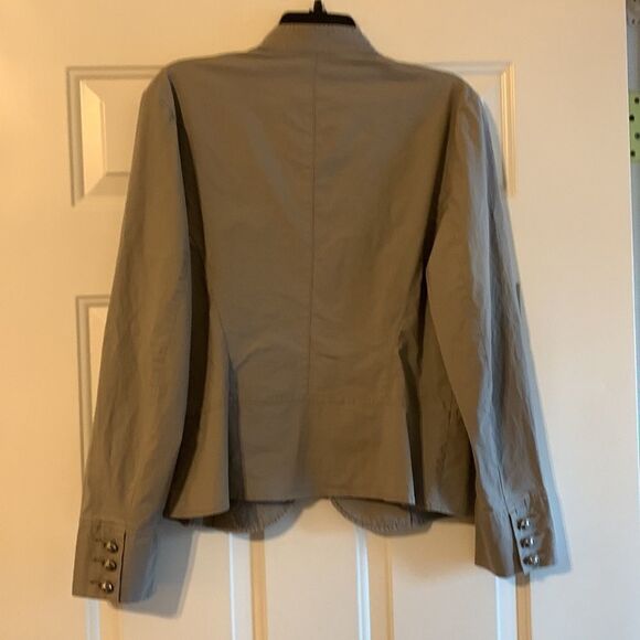 I-N-C International Concepts Large zip up military style jacket - Picture 2 of 6